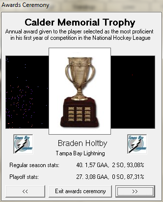 les gagnants des trophés  2011-2012 Calder10
