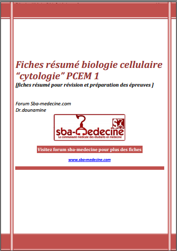 [fiche]:super fiches résumé biologie cellulaire "cytologie" paces pdf  - Page 16 Sans_t22