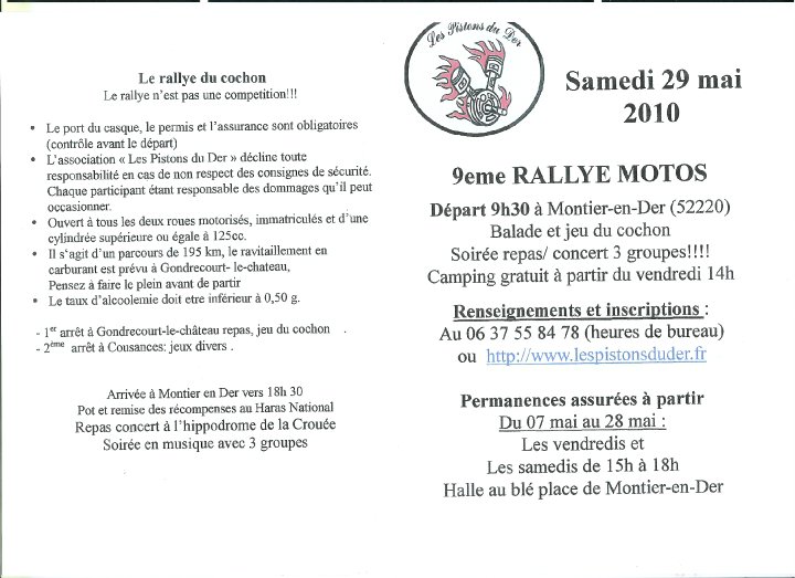 Rallye du cochon le 29/05 Inscri11