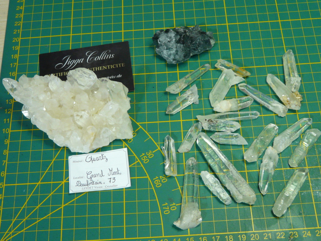 Quartz zt cristal de roche et autres. P1030615