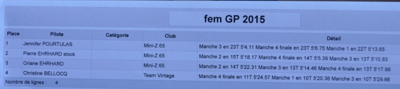 1er Grand Prix Mini-Z 65  Classe12