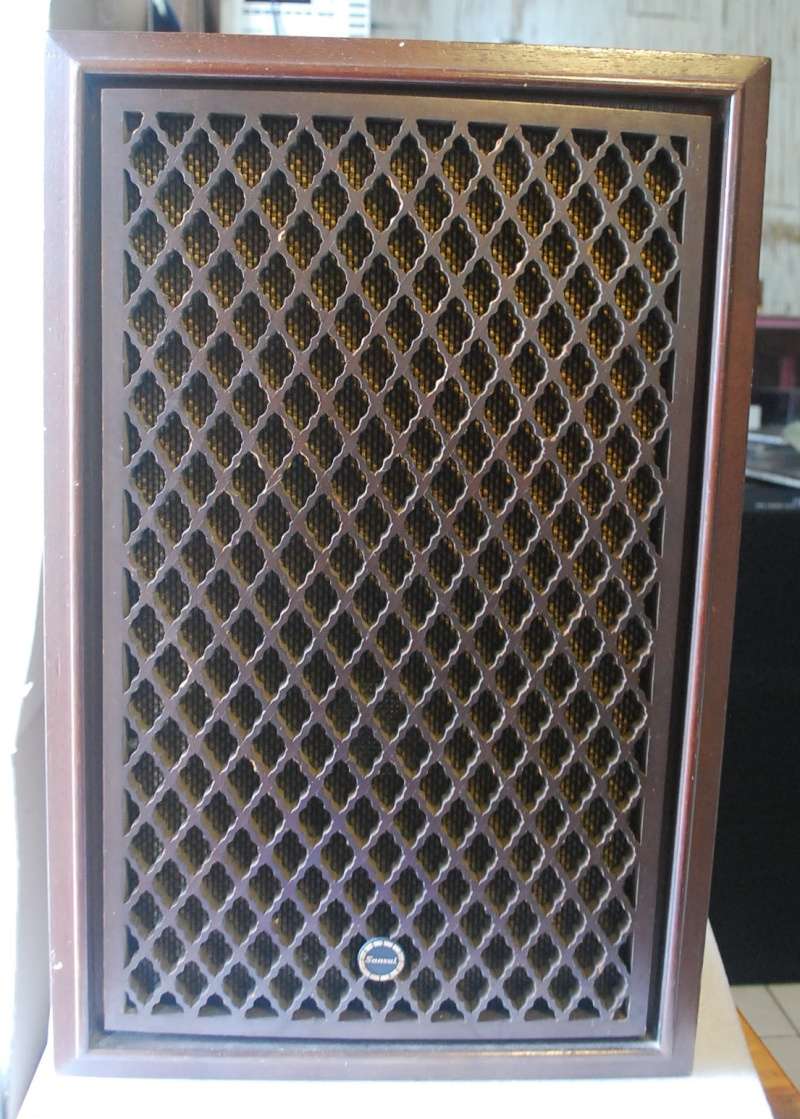Vintage Sansui SP-50 2 Ways Speaker Made In Japan Dsc_0710