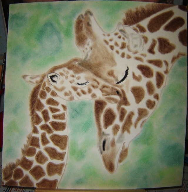 bébé girafe et sa maman Dsc06020