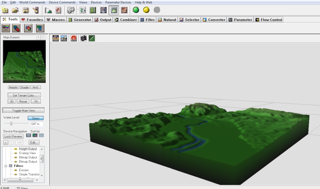 WorldMachine / CXL MapEditor : premiers tests Screen13