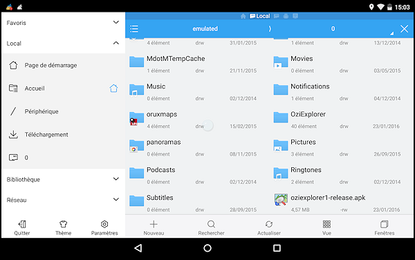 OziExplorer et Oziandroid Screen11