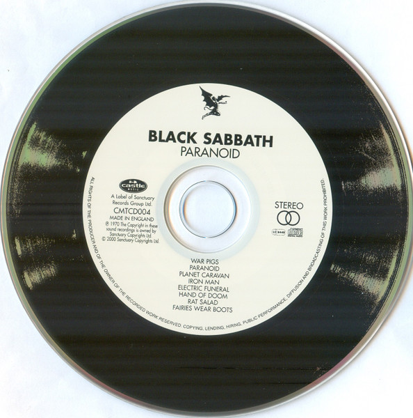 Consiglio edizioni Black Sabbath  R-220910