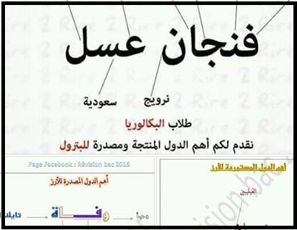بعض الإختصارات في التاريخ و الجغرافيا وتلخيصات للشخصيات 3 ثانوي