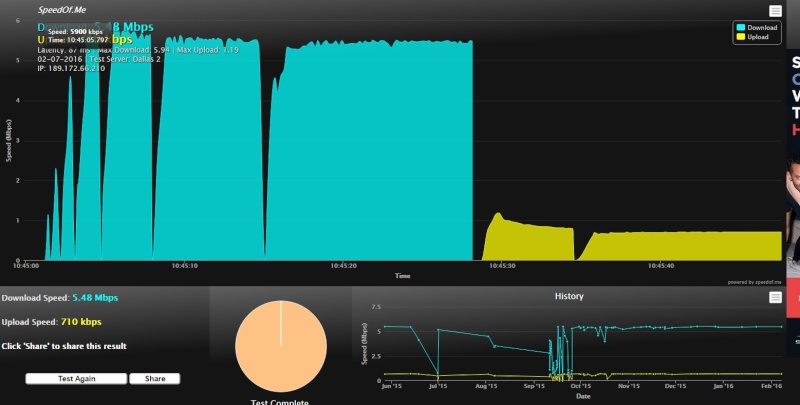 internet issues and speed testing Captur11