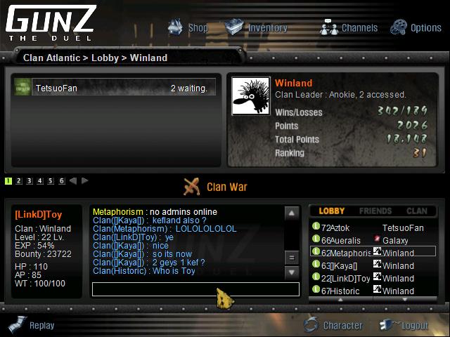 Really really old screenshots from No Limit  Chapter 1 Gunz3910