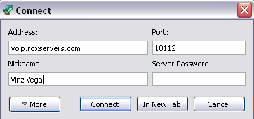 Teamspeak server for Freedom Fighters. Connec10