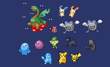 Pokemon Sprites out of random boredom I_was_10