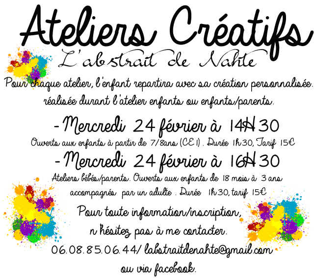 Ateliers créatifs de peinture pour enfants/ado Pyrénées Orientales  Atelie10