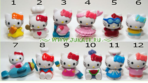 2) Hello Kitty Serien X27