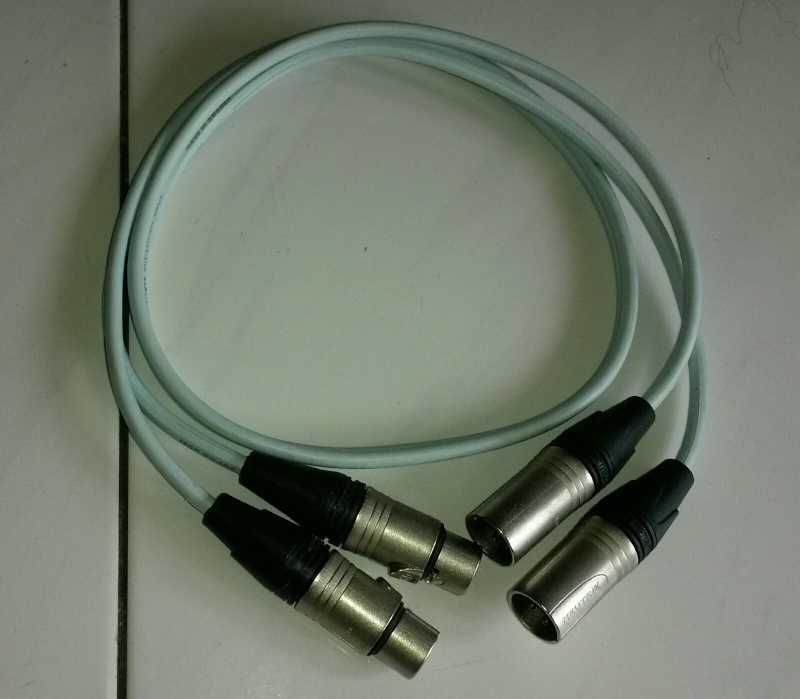Supra Dual XLR Interconnect - 1m Suprad10