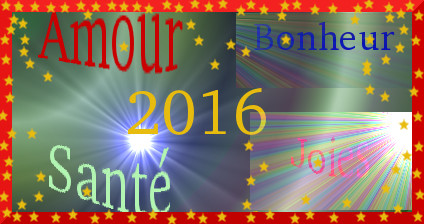  2016 !!!! Tous les bons voeux 2016si10