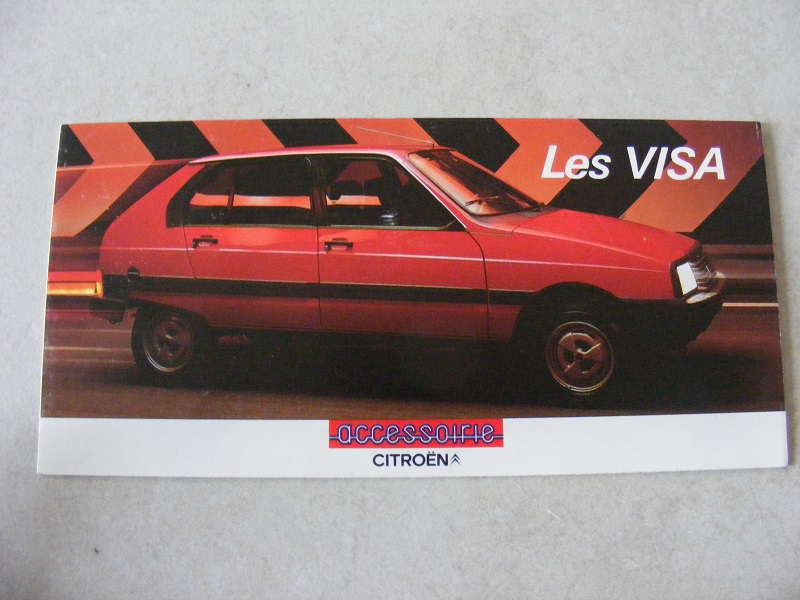 catalogue accéssoierie Citroën Visa II Voitur10