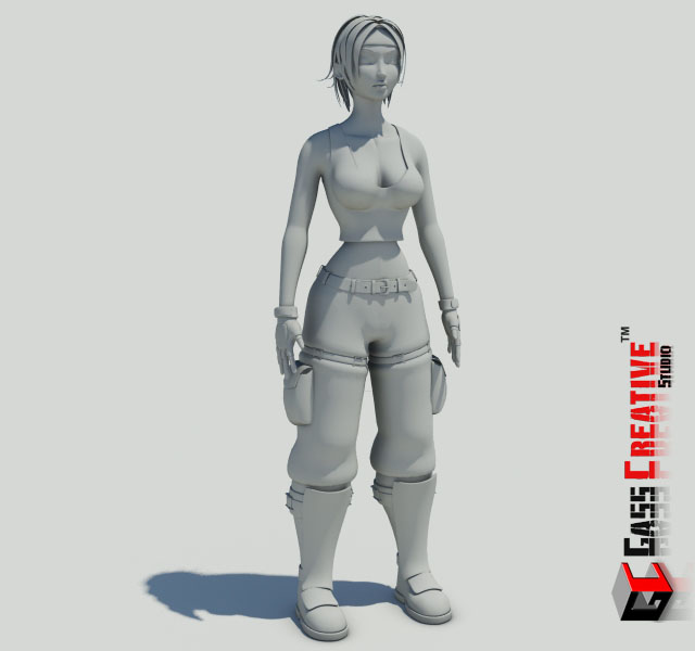 SOLDIER GIRL (WIP) 913