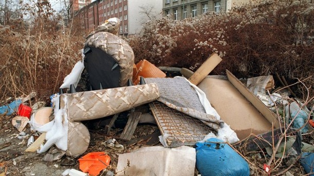 Viele Pendler laden Abfall ab Hausmu10