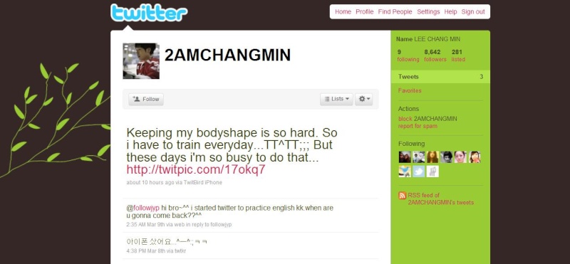[TWITTER] Changmin neues Update 20100368