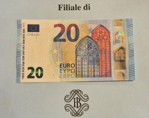  Entra in circolazione la nuova banconota da 20 euro. 05e08610