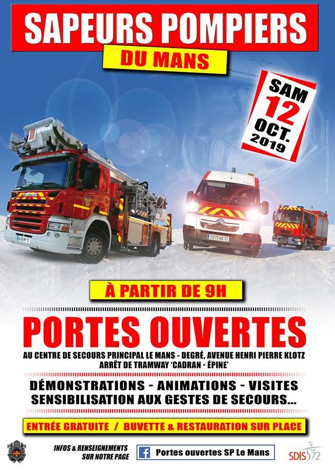 Recherche écran " pour porte ouverte "Pompiers Le Mans 62066210