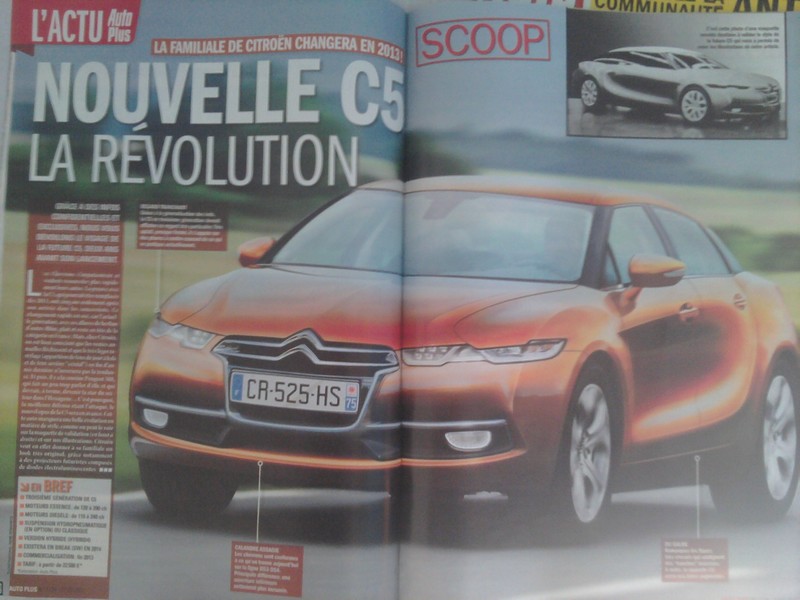 2014/5 - [FUTUR MODÈLE] Citroën C5 MK3 [X8/X9] - Page 6 2011-010