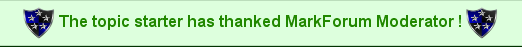 Thanked Message - Code issue Messag10