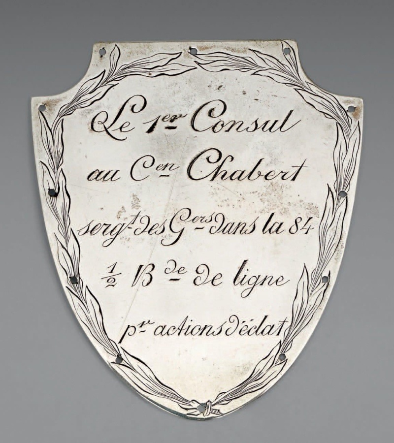 Plaques d'armes d'honneur 8810