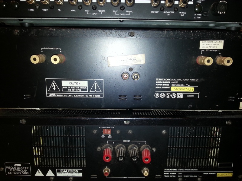 proton power and pre stereo amplifier(used)SOLD 20151267