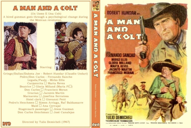 Un homme, un colt - Un hombre y un colt - Dakota Joe - 1967 - Tulio Demicheli A_man_10