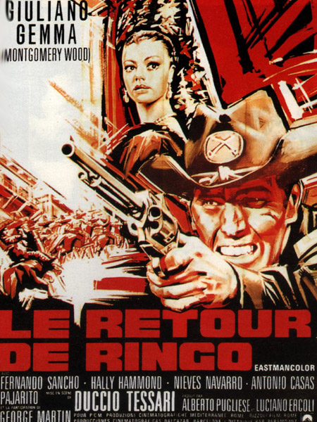 Le retour de Ringo - Il ritorno di Ringo - 1965 - Duccio Tessari Affich12