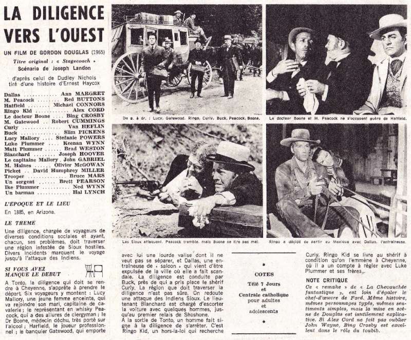 La Diligence Vers l'Ouest - Stagecoach - 1966 - Gordon Douglas Img00010