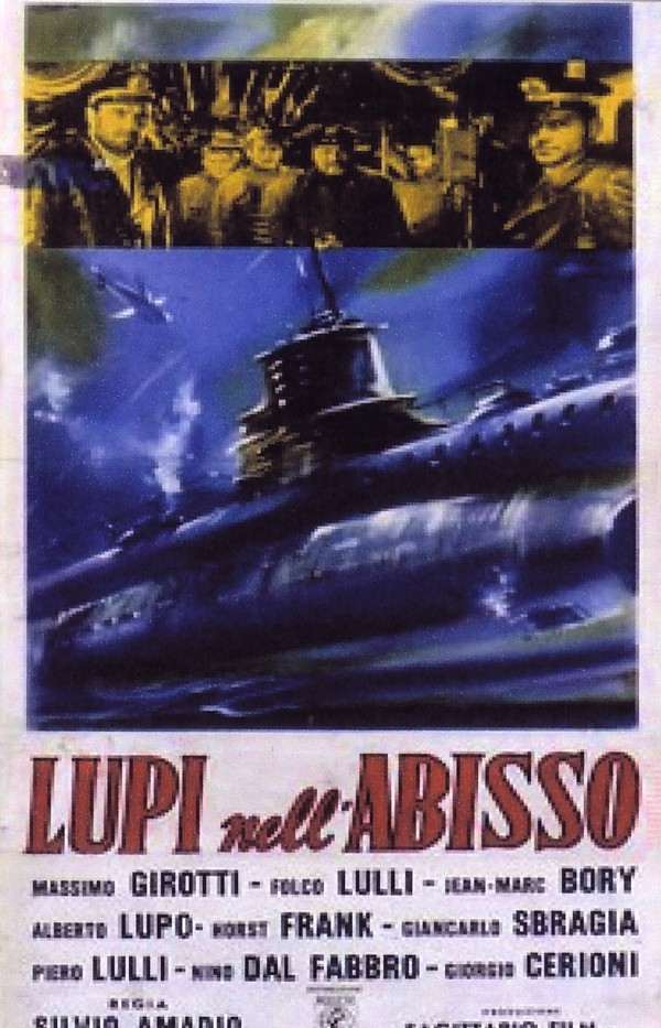les loups dans l'abime ( Lupi nell'Abisso ) - 1959 - Silvio AMADIO Affich12