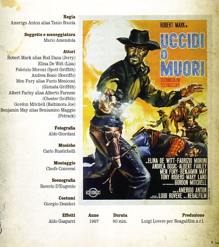 uccidi o muori - Ringo contre Jerry Colt - Uccidi o muori - Tanio Boccia - 1967 Jerry_10