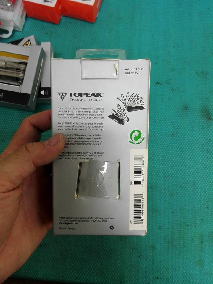 100%新，Topeak Alien XS Tool 12308511