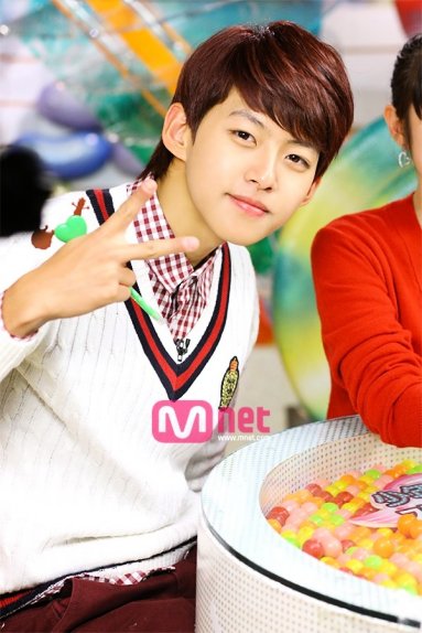 Dongho with his Red Hair Pictures. Dongho14