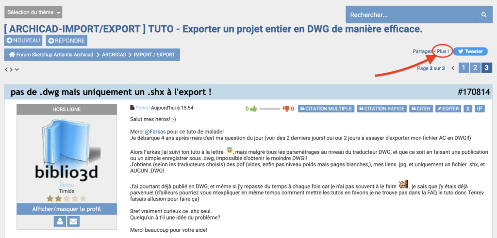  [ ARCHICAD-IMPORT/EXPORT ] TUTO - Exporter un projet entier en DWG de manière efficace. - Page 3 Captu231