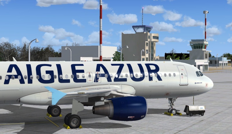 un petit vol d'entrainement de Béjaia à Alger sur l'Airbus X A320 410