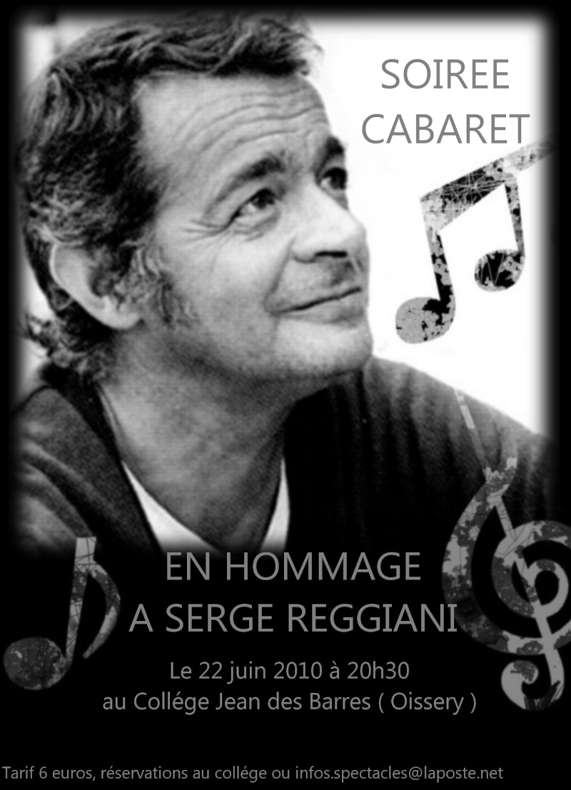 SOIREE CABARET HOMMAGE A REGGIANI 10060410