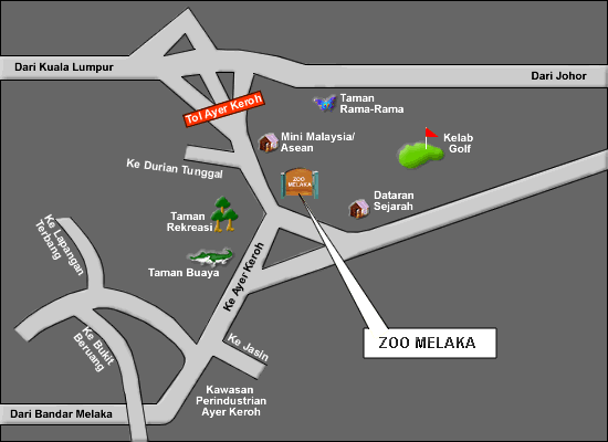 Zoo Melaka Map10