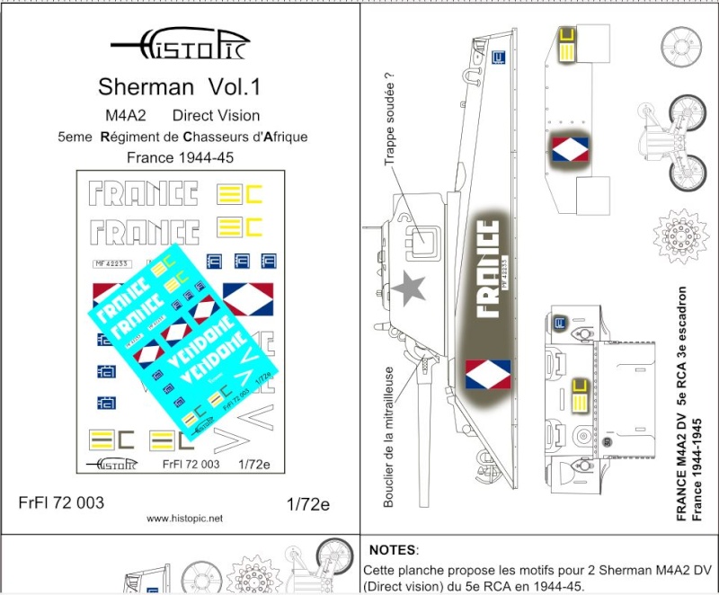 Decals pour Sherman M4A2 et FCM 36 au 72e chez Histopic Frfl_712