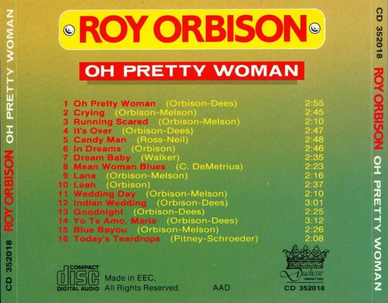 Roy Orbison B12