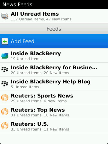 BlackBerry News Feeds App Launching Soon Bbnews10