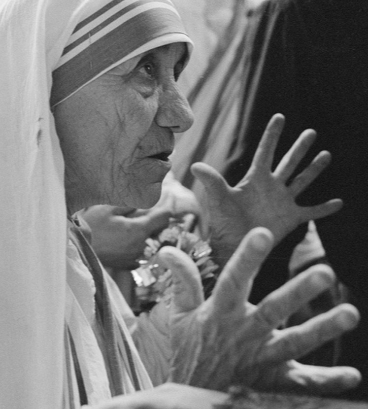 Mother Teresa's hands Mother10