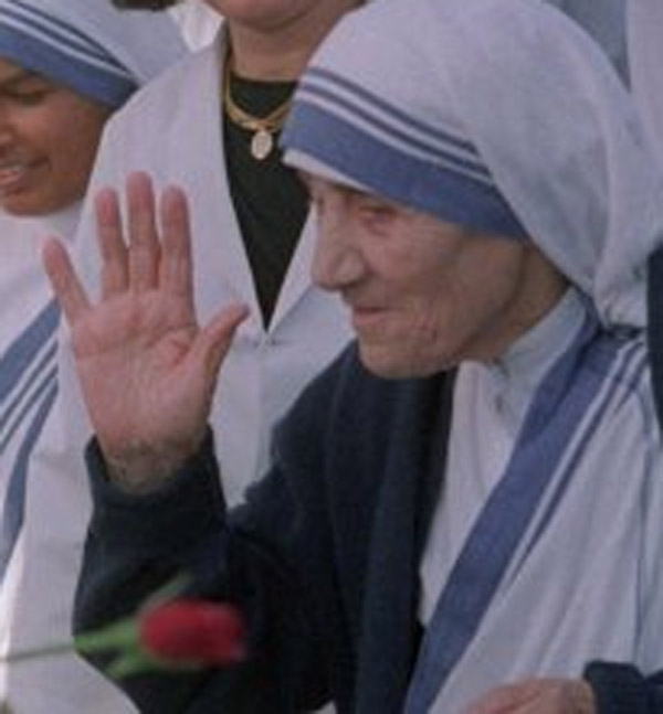 Mother Teresa's hands Mother13