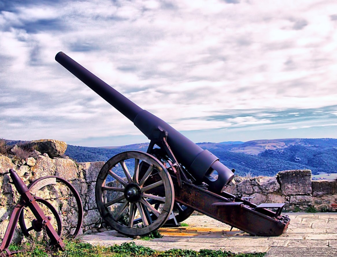 Los cañones del castillo de Murrella Imgp5011
