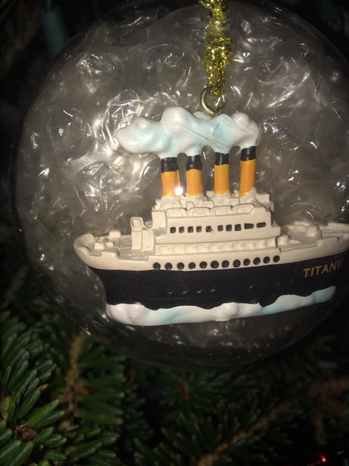 Déco Titanic de Noël Dycoti10