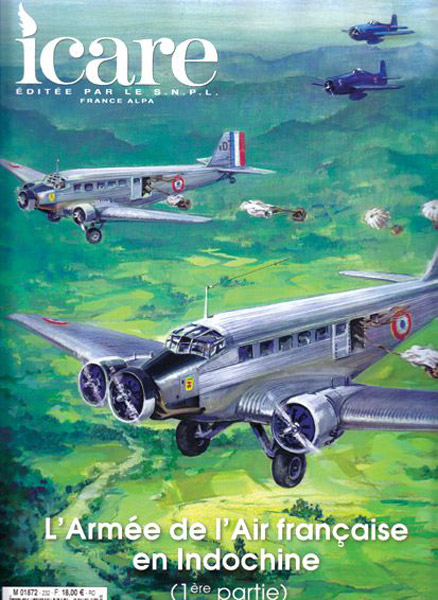 Icare n°232 et 234 L’armée de l’air Française en Indochine Ica23210
