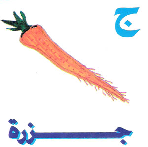  طريقة جميلة لتعليم الاطفال كتابة الحروف العربية Letter13