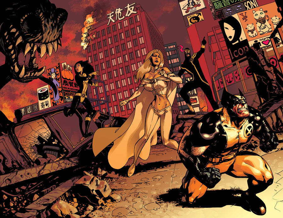 Astonishing X-Men # 36 (cover) - Daniel Way & Jason Pearson Astxm010